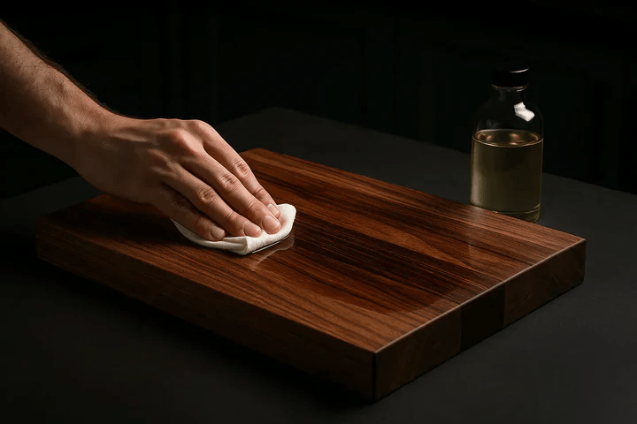 Daily Caring for Walnut Cutting Boards and Wood Products - WORDS WITH WOOD LTD