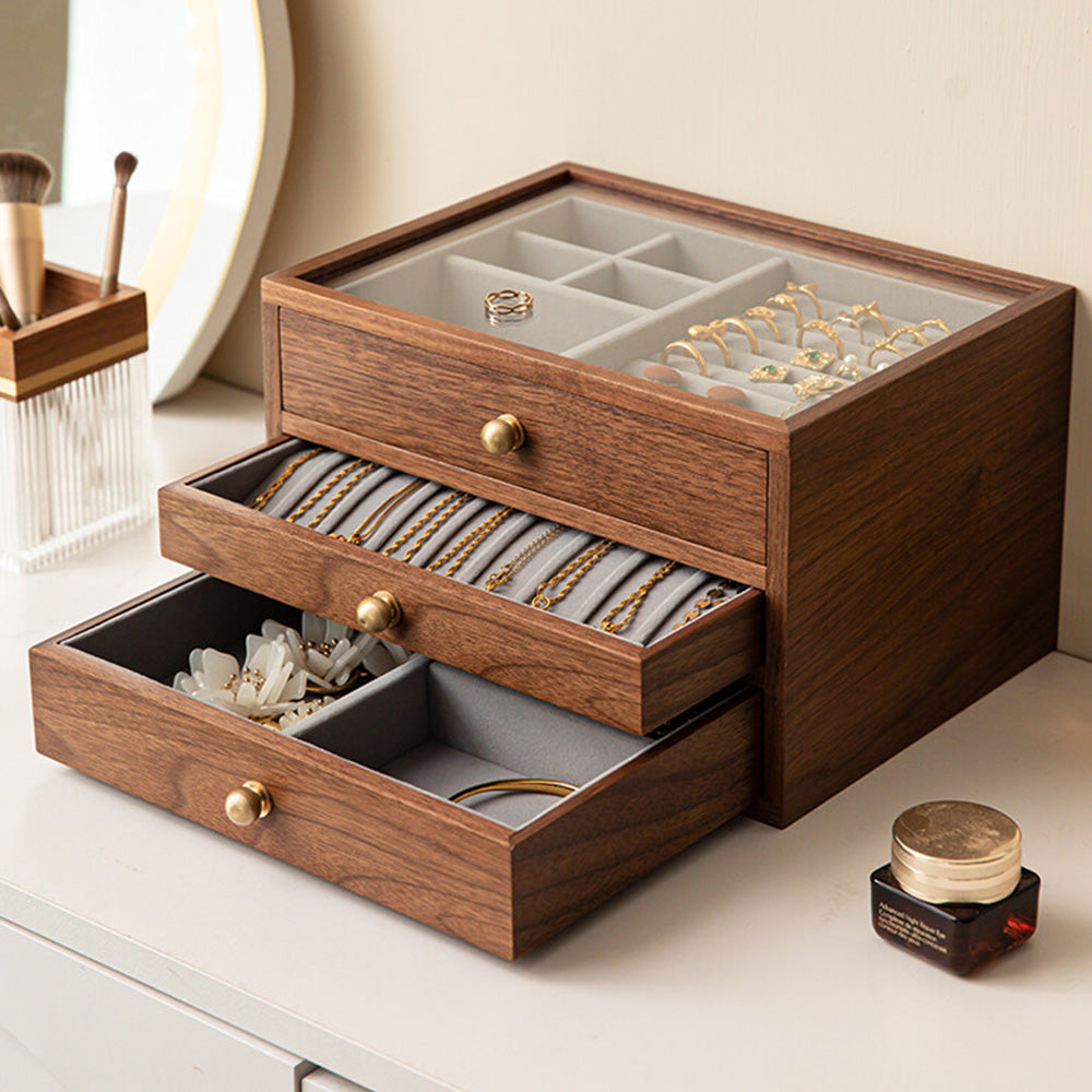 Multifunktionale Desktop Schmuck Ganze Holz Enthalten