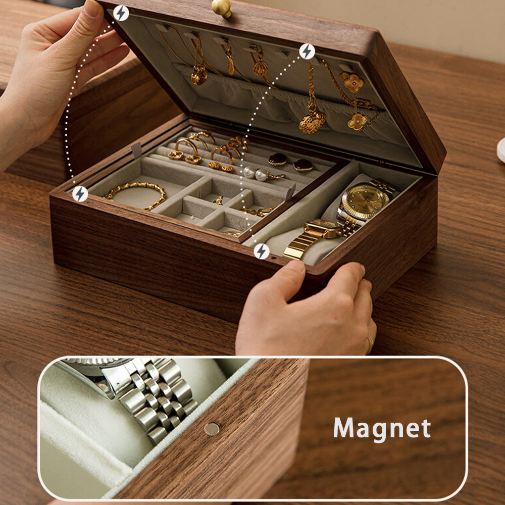 Multifunktionale Desktop Schmuck Ganze Holz Enthalten