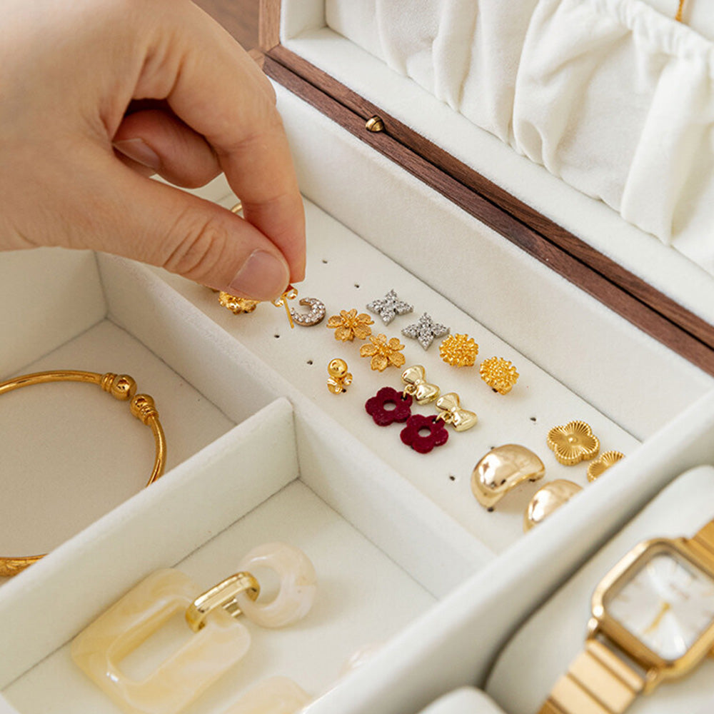 Multifunktionale Desktop Schmuck Ganze Holz Enthalten