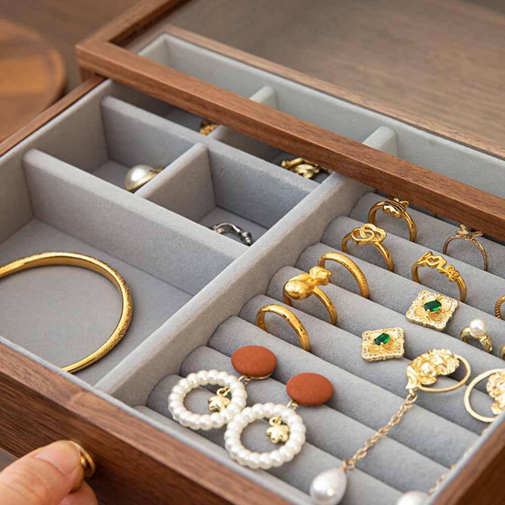 Multifunktionale Desktop Schmuck Ganze Holz Enthalten