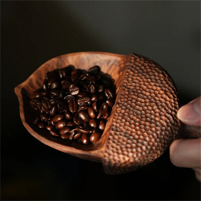 Handmade Acorn Coffee Bean Dish