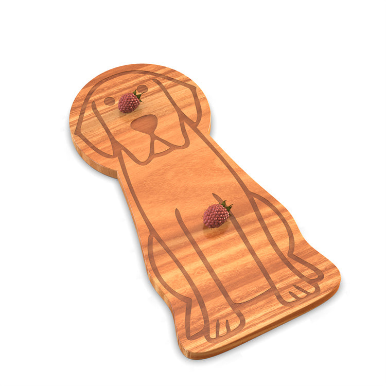 Puppy Personalized Wooden Cutting Board