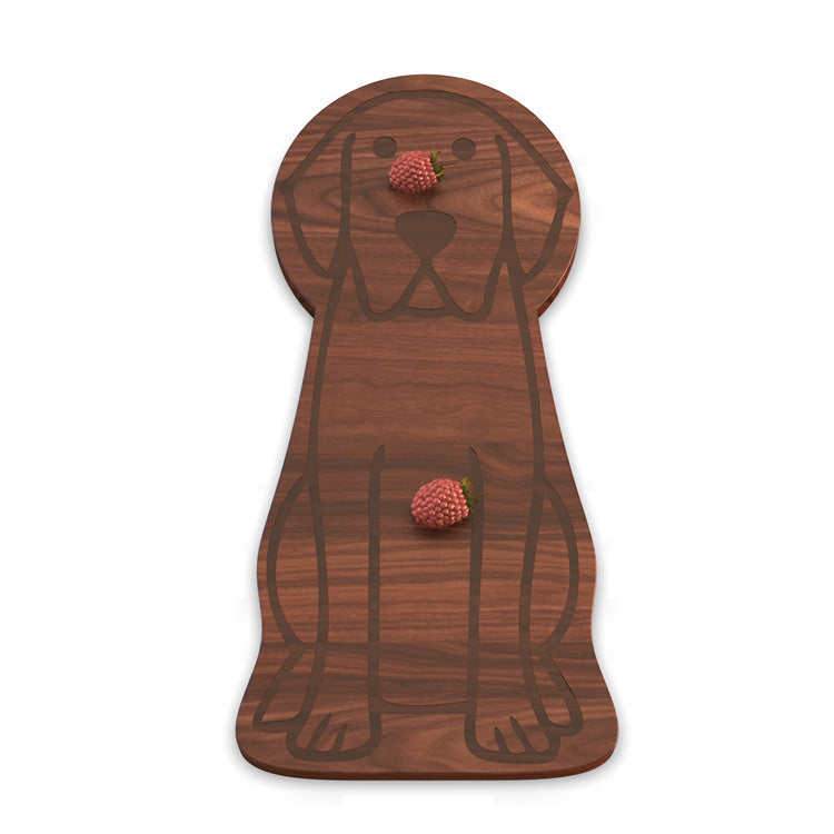 Puppy Personalized Wooden Cutting Board
