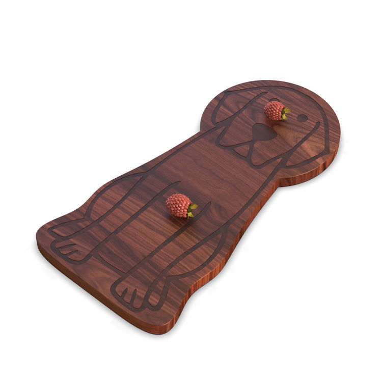 Puppy Personalized Wooden Cutting Board