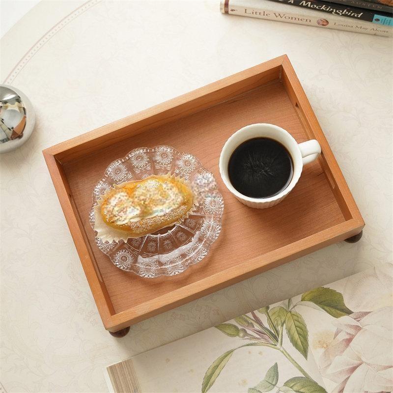 Cactus Wooden Mug Tree Cup Holder Rack for Kitchen