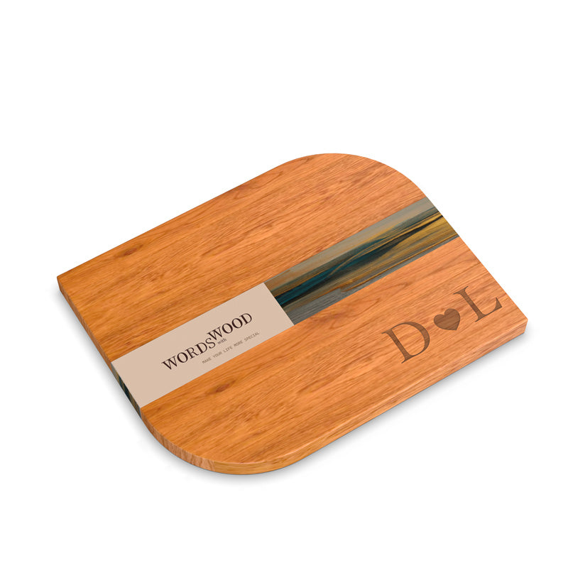 Personalized Cutting Board with Monogram