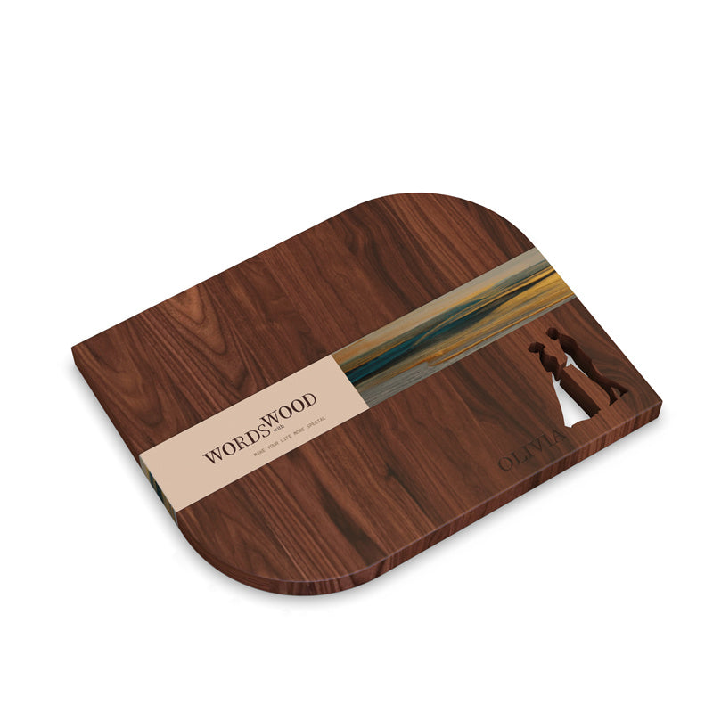 Cutting Board Designs with Monogram