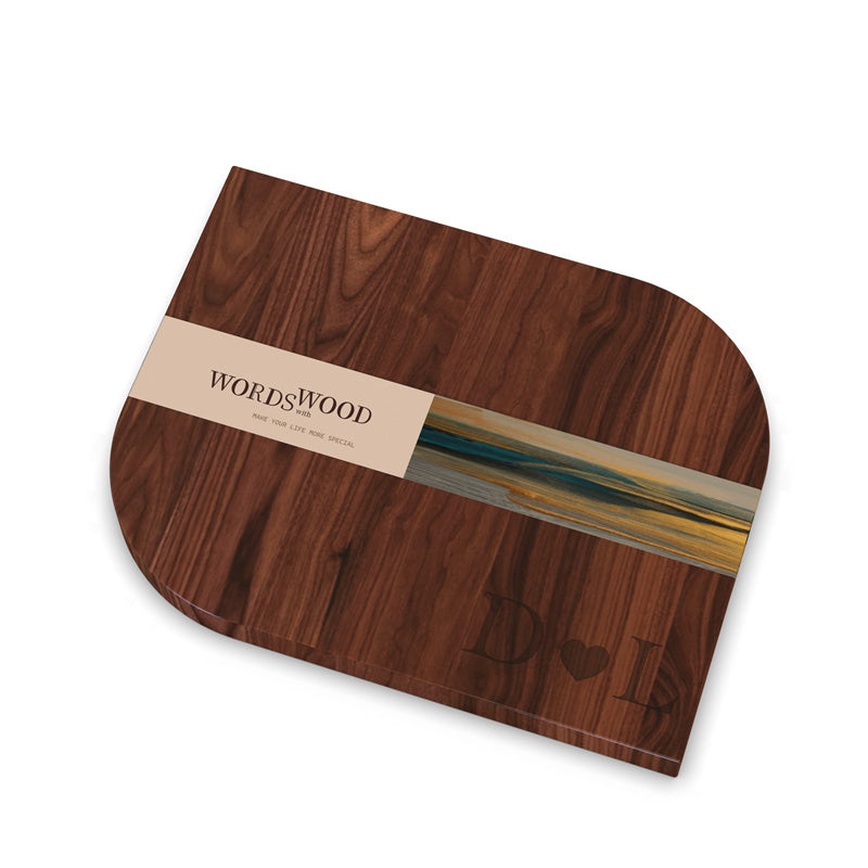 Personalized Cutting Board with Monogram