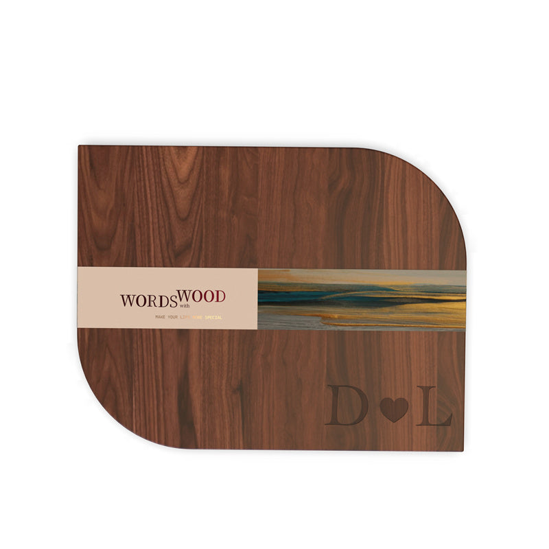 Personalized Cutting Board with Monogram