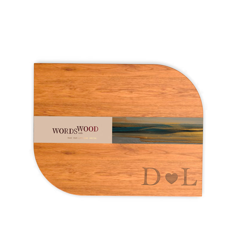 Personalized Cutting Board with Monogram
