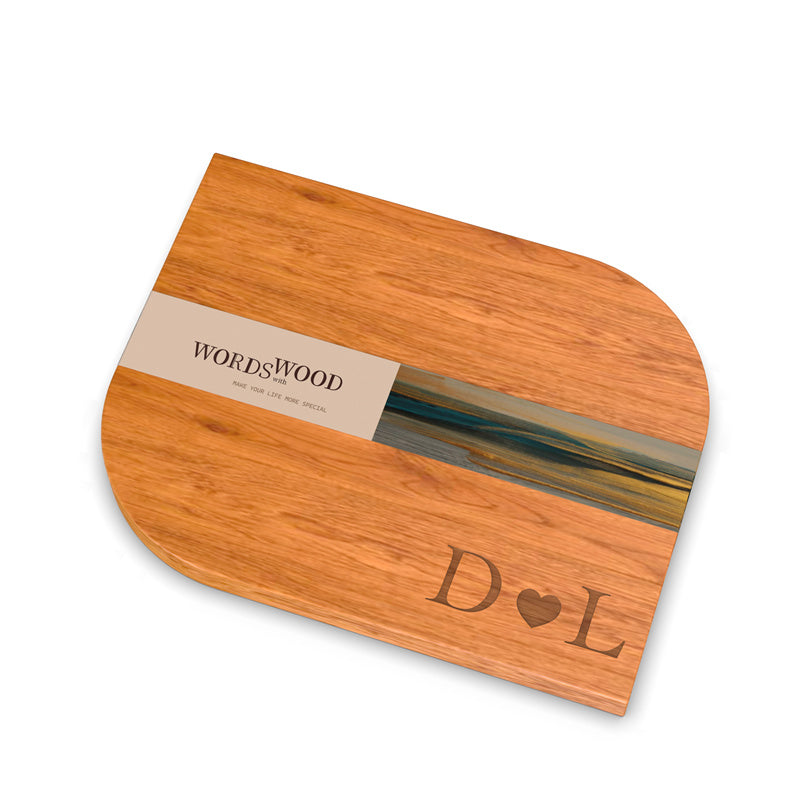 Personalized Cutting Board with Monogram