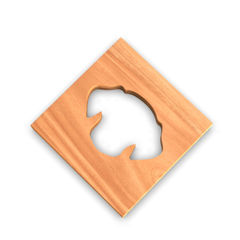 Cute Dog Wooden Trivets
