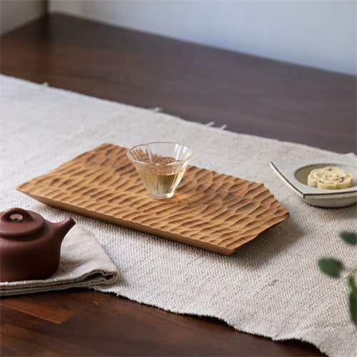 Folded Corner Tray Handmade Water Ripple Creative