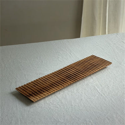 Folded Corner Tray Handmade Water Ripple Creative