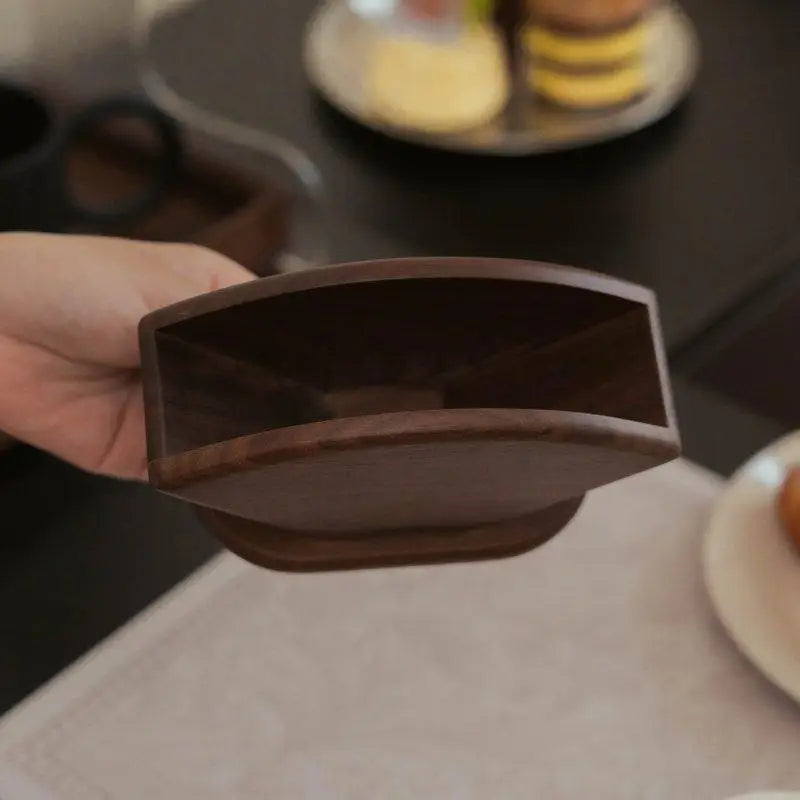 Solid Black Walnut Cup Drying Rack & Bottle Organizer