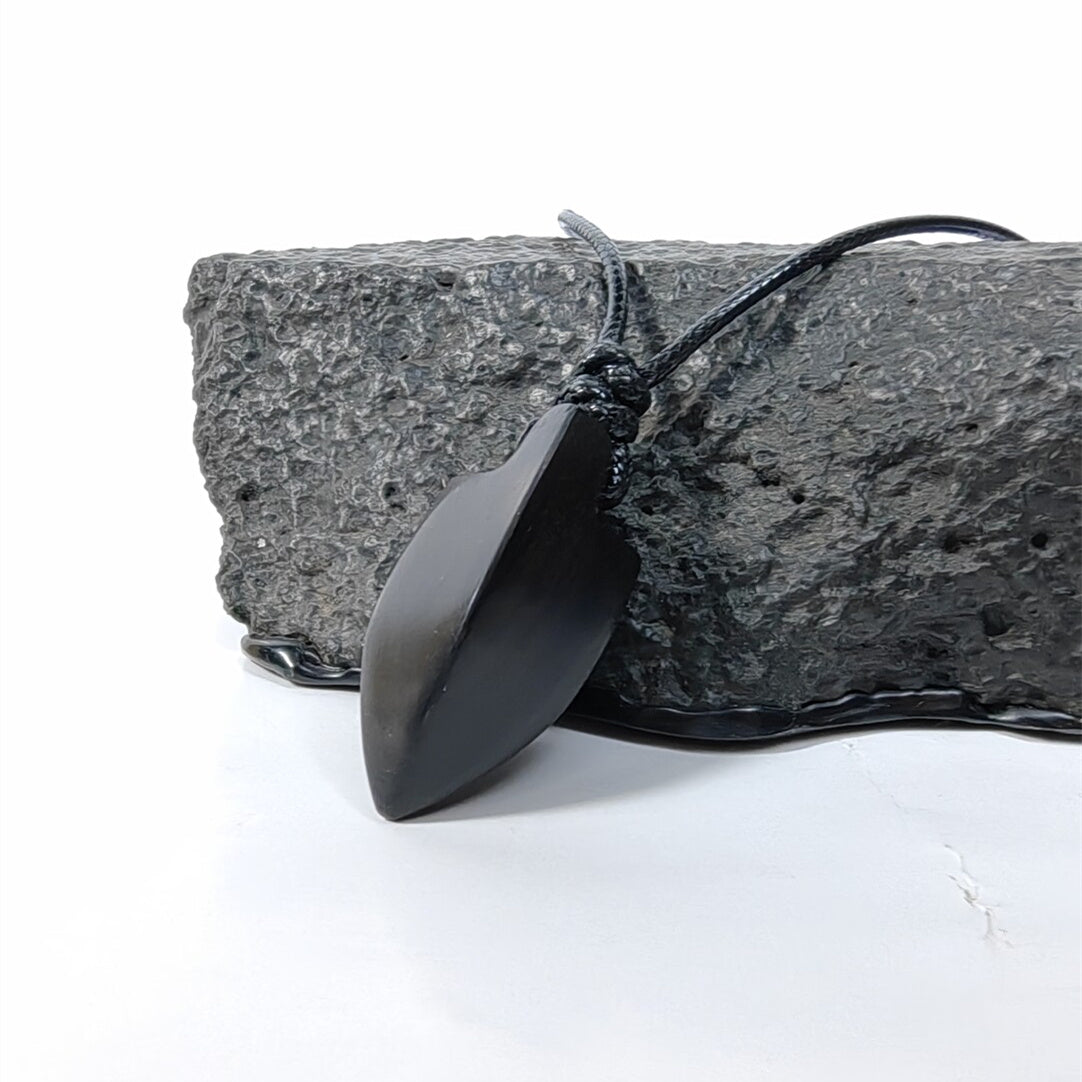 Handcrafted Sandalwood Arrow Pendant Necklace