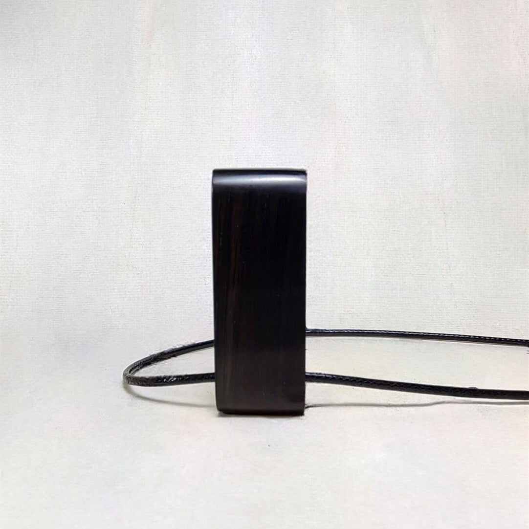 Handcrafted Sandalwood Wood Minimalist Necklace Pendant