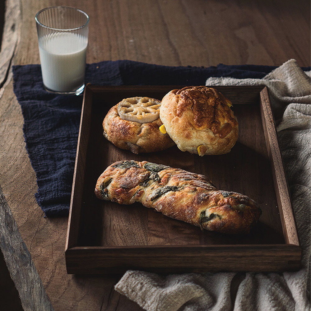 Minimalist Solid Wood Handmade Tray
