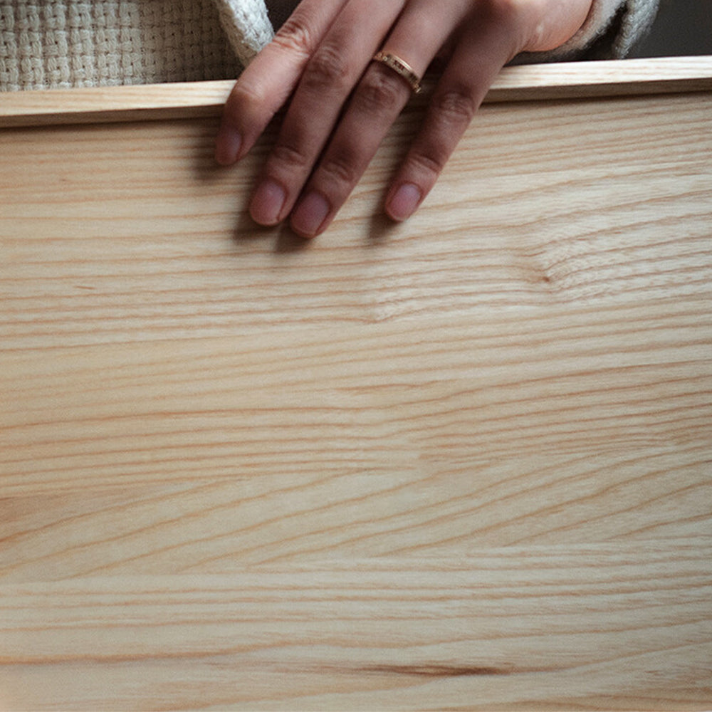 Minimalist Solid Wood Handmade Tray