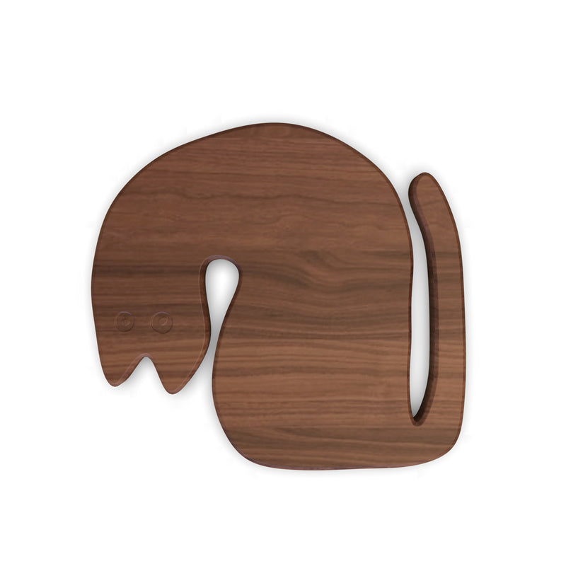 Personalized Cute Cat Cutting Board with Monogram