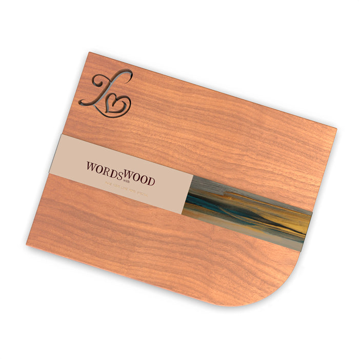 Personalized Cutting Board Rounded Corner with Name