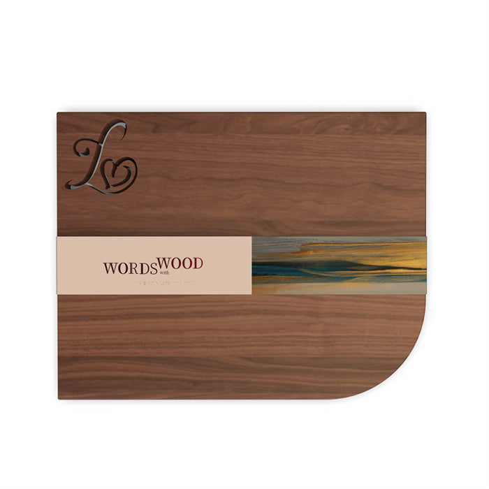 Personalized Cutting Board Rounded Corner with Name