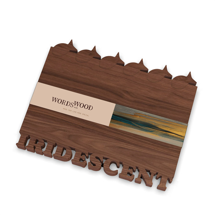 Personalized Cutting Board with Name and Fish
