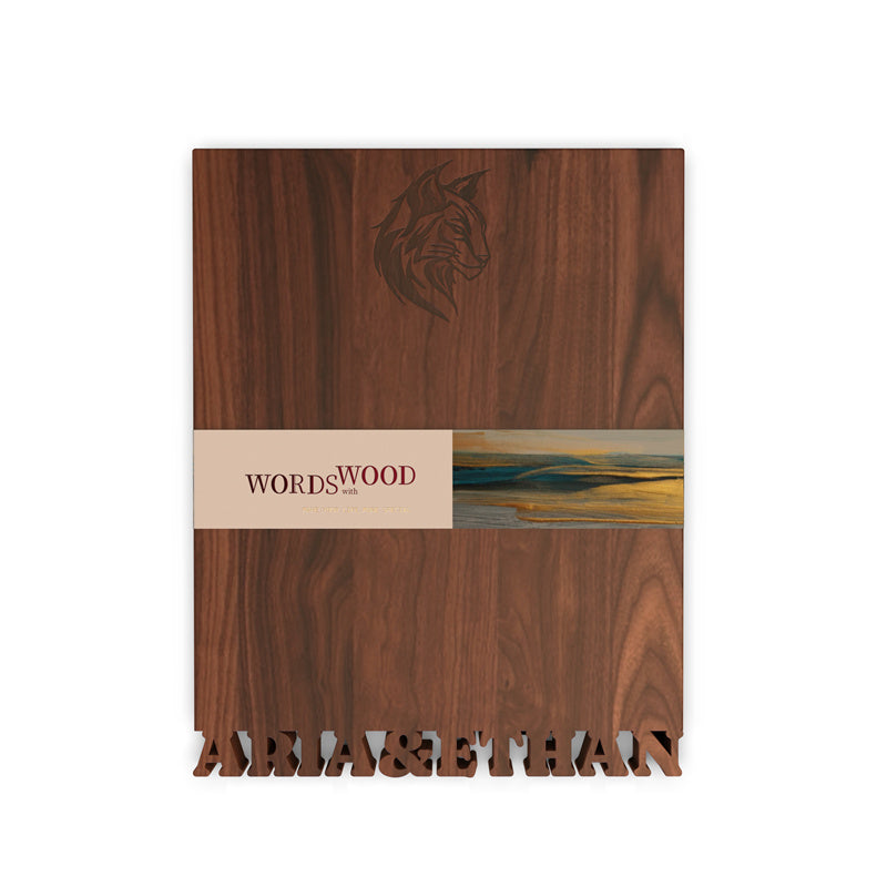 Personalized Cutting Board with Name and Pattern