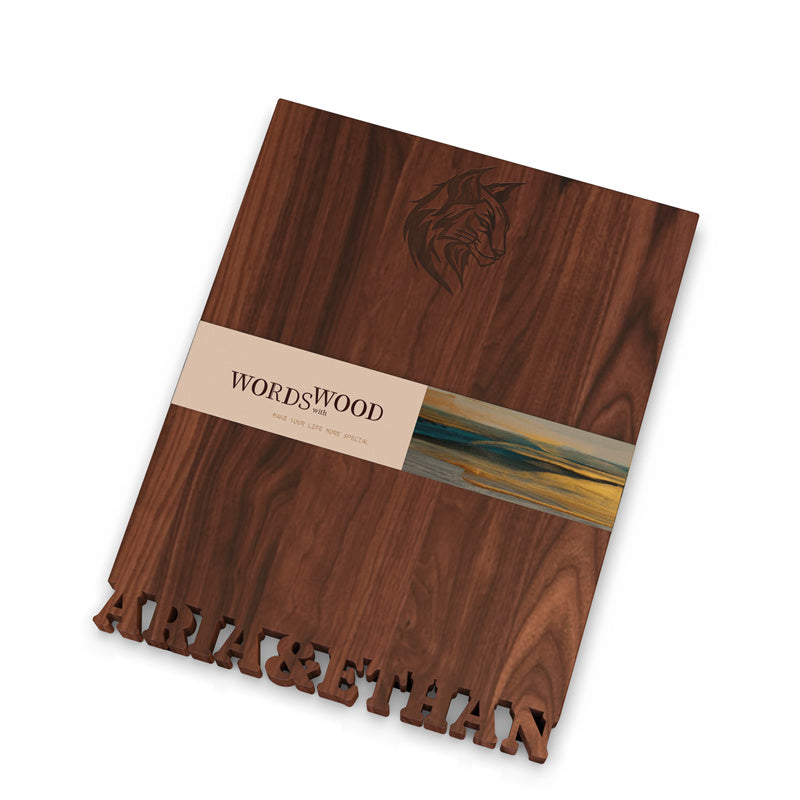 Personalized Cutting Board with Name and Pattern