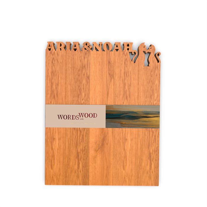 Personalized Vertical Chopping Board