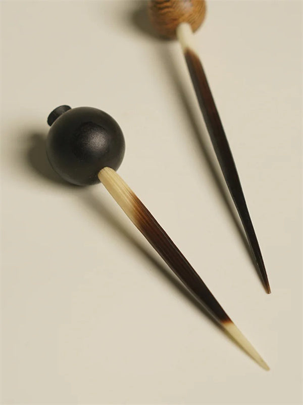 Rosewood Fruit Fork Set