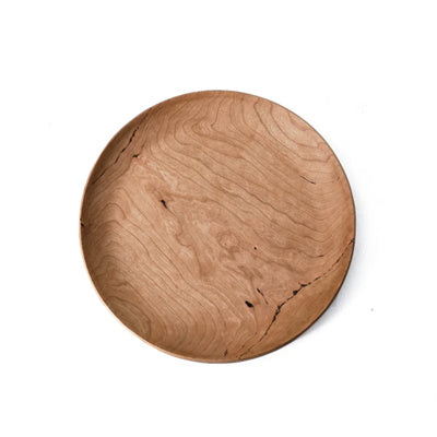 Solid Wood Fruit Plate Cherry Wood Water Plate