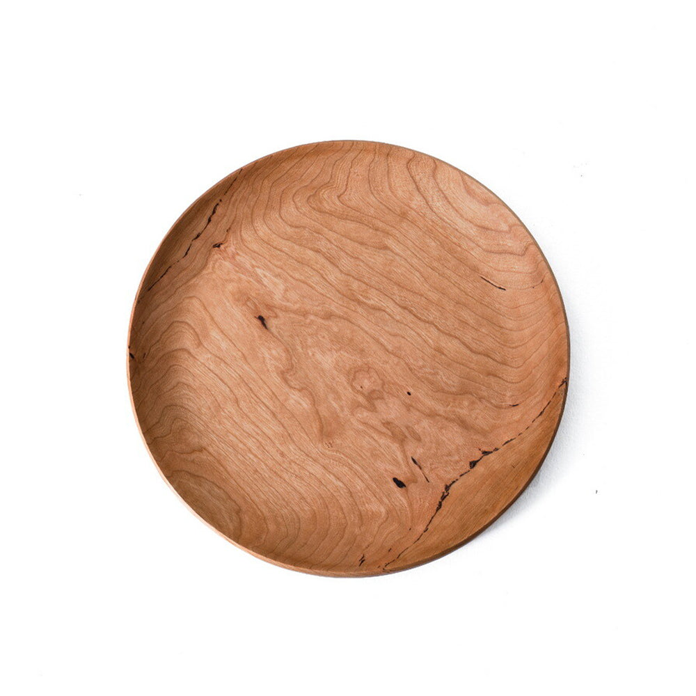 Solid Wood Fruit Plate Cherry Wood Water Plate