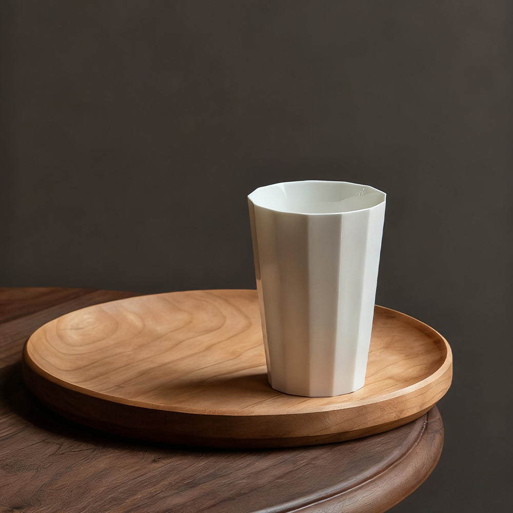 Solid Wood Fruit Plate Cherry Wood Water Plate