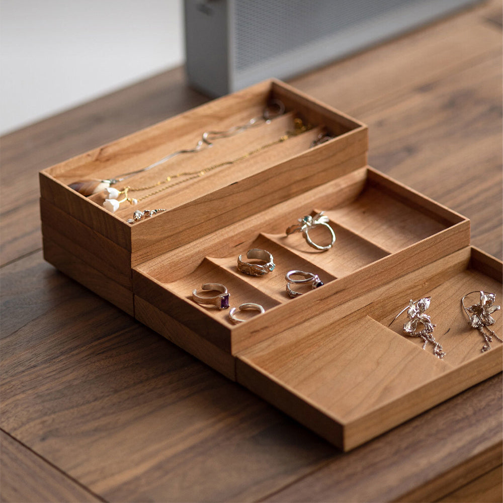 Solid Wood Jewelry Storage Box