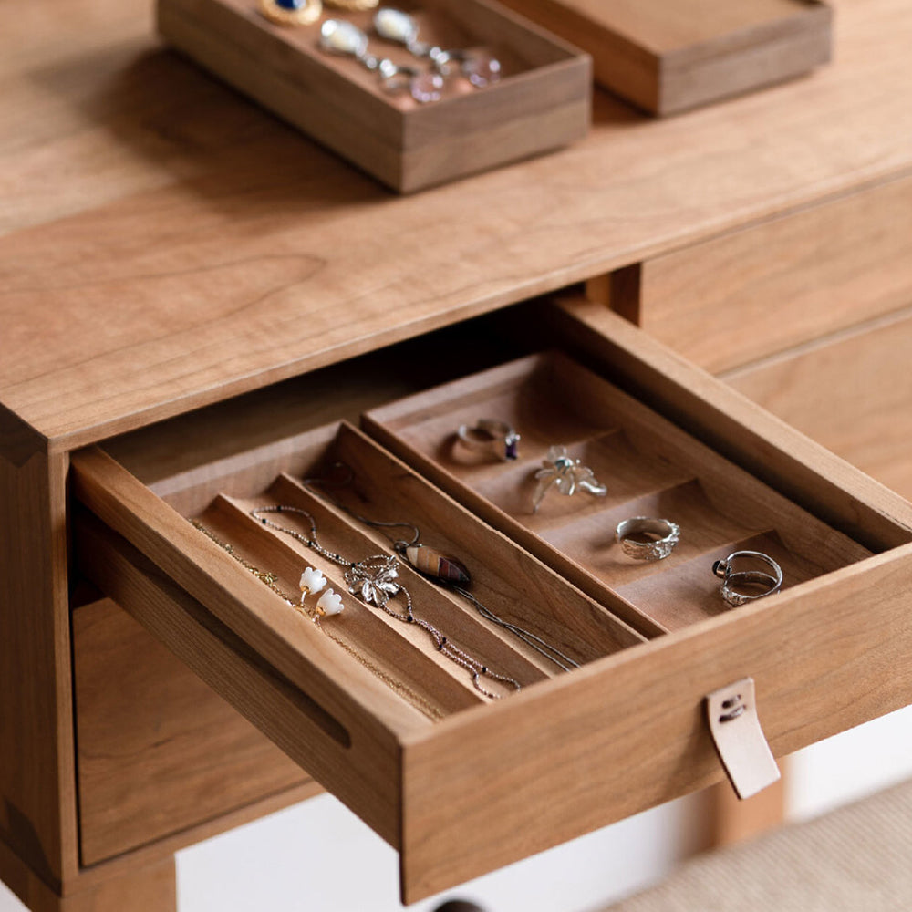 Solid Wood Jewelry Storage Box