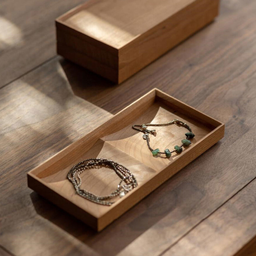 Solid Wood Jewelry Storage Box
