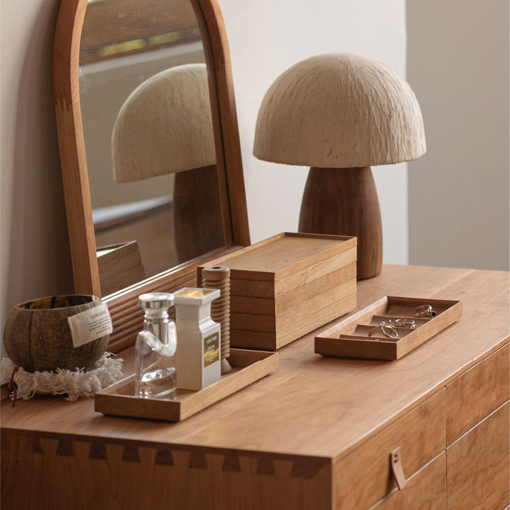 Solid Wood Jewelry Storage Box