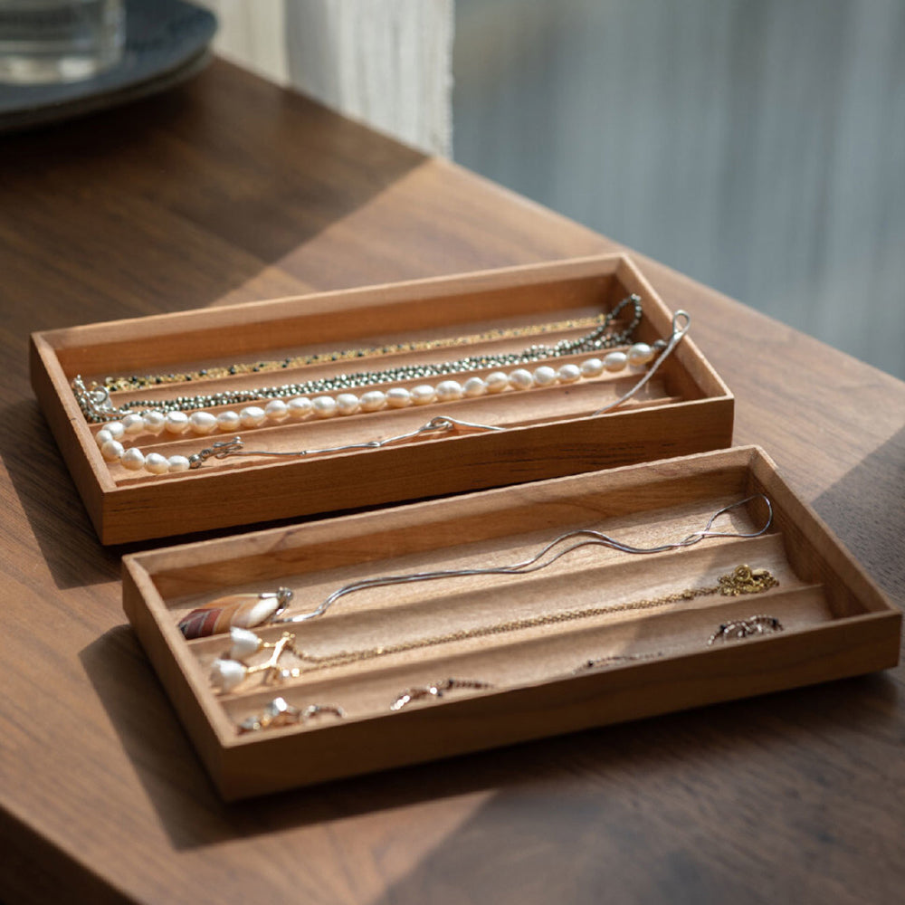 Solid Wood Jewelry Storage Box