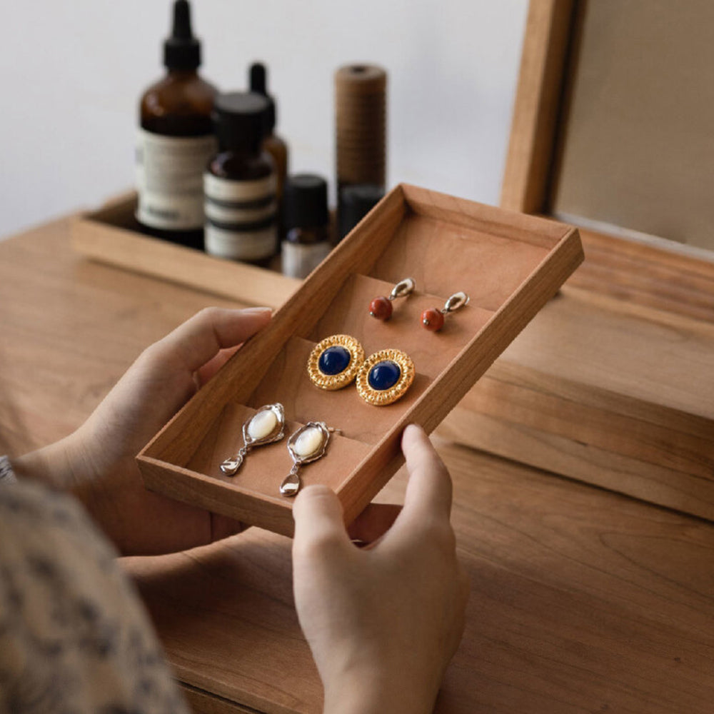 Solid Wood Jewelry Storage Box