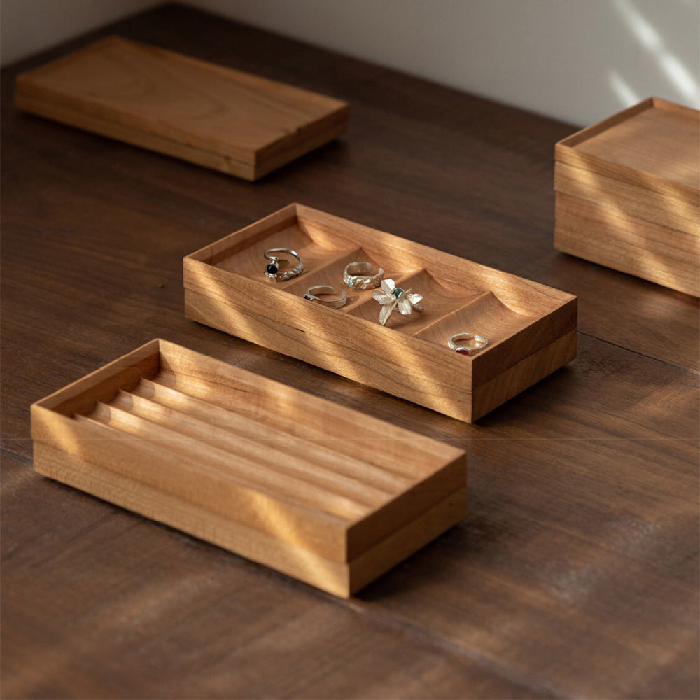 Solid Wood Jewelry Storage Box