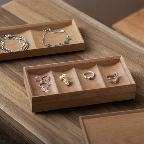 Solid Wood Jewelry Storage Box