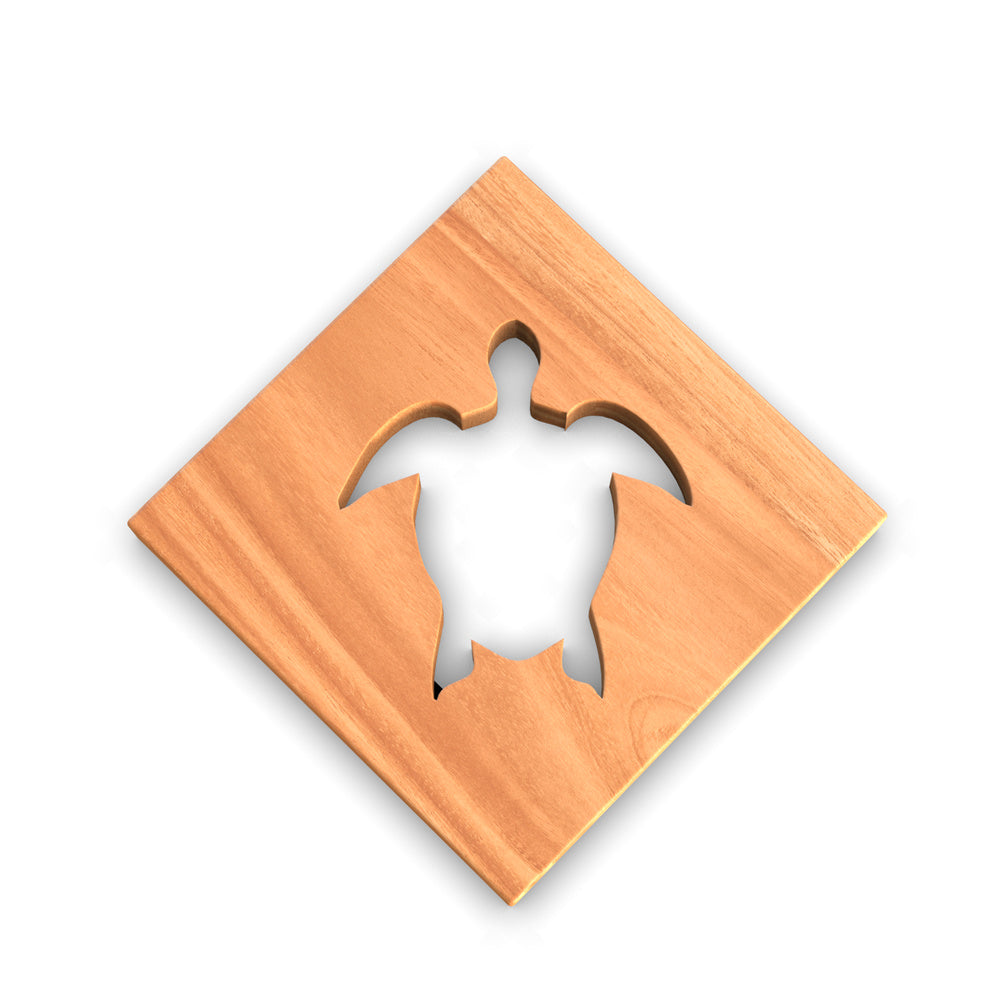 Sea Creatures Wooden Trivets