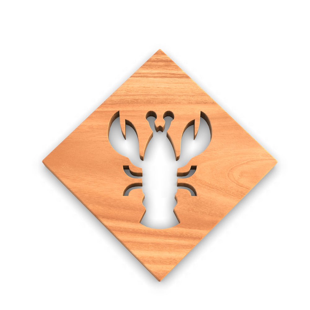 WORDS WITH WOOD LTDAquatic Animals Wooden Trivets