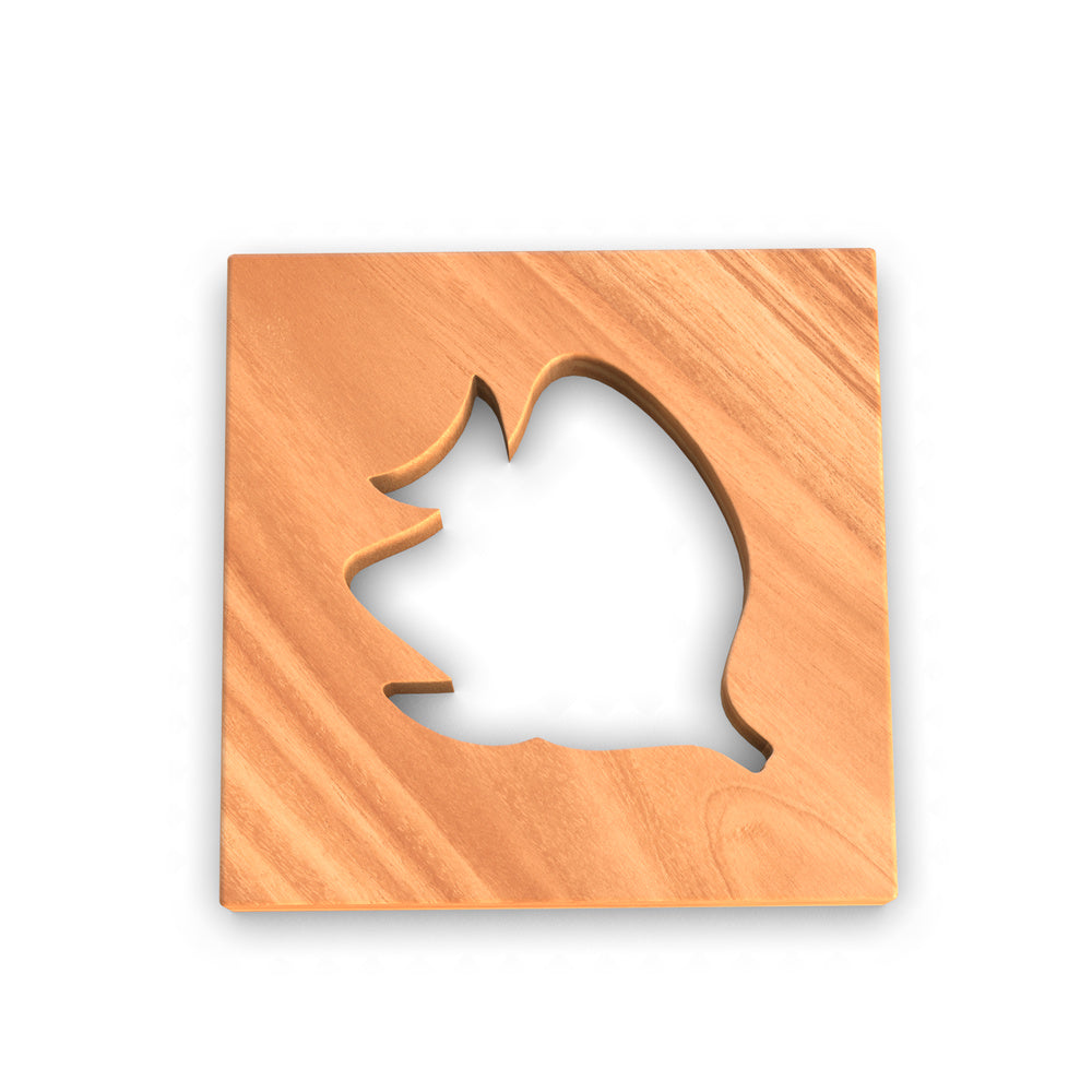 Ocean Life Wooden Trivets for Hot Dishes