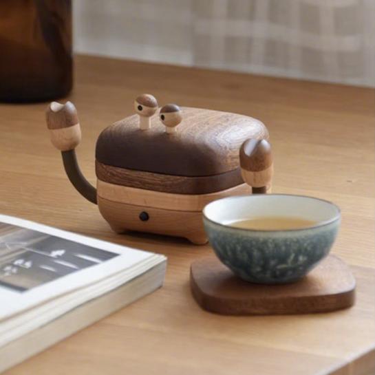 WORDS WITH WOOD LTDCrab - shaped Coaster Heat - resistant Tea Mat