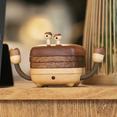 WORDS WITH WOOD LTDCrab - shaped Coaster Heat - resistant Tea Mat