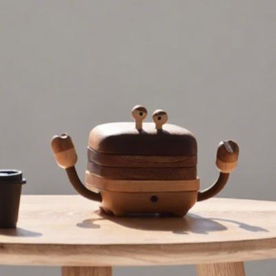 WORDS WITH WOOD LTDCrab - shaped Coaster Heat - resistant Tea Mat