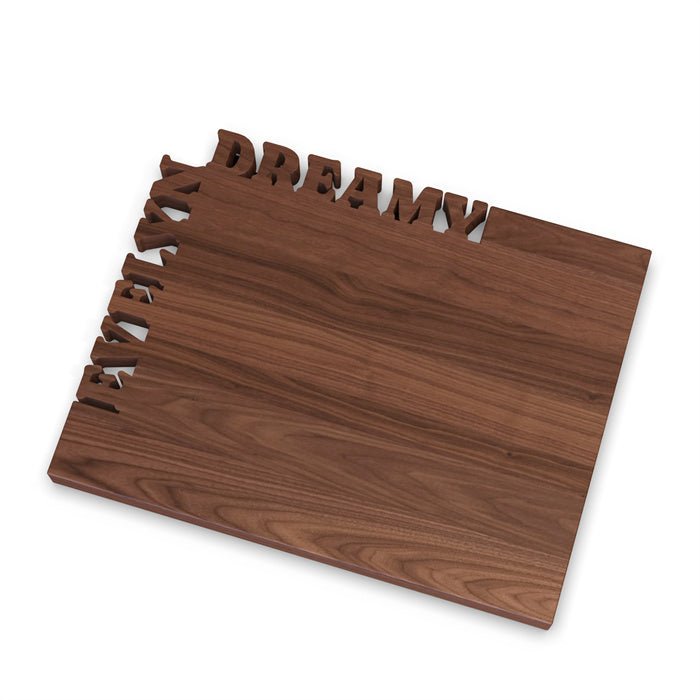 WORDS WITH WOOD LTDCutting Board Angled - Sided with Name